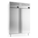 Combina frigorifica profesionala INFRICO AGB 1402 MX cu 2 usi, capacitate 2x 560 litri, 2 zone temperatura -2º+8ºC/-18ºC, inox