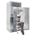 Abatitor Irinox MultiFresh® Next S cu display cu touch, capacitate 25 kg, temperatura +90° +3°C / +90° -18°C, inox