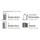 Camera frigorifica INFRICO ABT20 2SP, capacitate 230/130 kg, temperatura +90º/-18ºC, inox