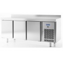 Masa rece INFRICO Infricool IM603PN cu 3 usi, rebord, capacitate 385 litri, temperatura -18ºC, inox