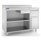 Abatitor Irinox MultiFresh® Next S cu display cu touch, capacitate 25 kg, temperatura +90° +3°C / +90° -18°C, inox