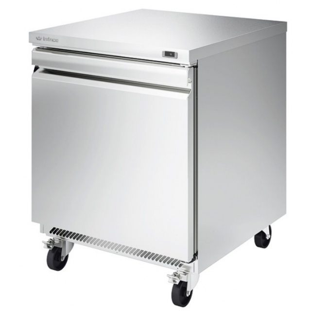 Frigider cu roti profesional INFRICO UC 27 R, capacitate 200, temperatura -2ºC + 8ºC , inox
