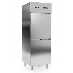 Combina frigorifica profesionala AFINOX 7T072ITC2A001 TWIN 700 2T TN/TN 703x855x2057 mm