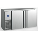 Frigider profesional orizontal de bar INFRICO ERV60IISD cu 2 usi, capacitate 362 litri, temperatura 0ºC / +6ºC, inox