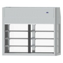 Vitrina calda INFRICO SSVSFCG4 cu 2 usi glisante, fara fund, capacitate 676 litri, temperatura interval +4º/+12ºC, inox