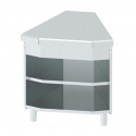 Dulapior tip bufet de colt INFRICO SSAC45, latime 88 cm, inox