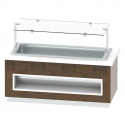 Masa calda Bain Marie INFRICO MB80BM5, capacitate 5 cuve GN, 4500 W, temperatura +30ºC / +90ºC