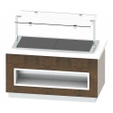 Masa calda cu plita din sticla ceramica INFRICO MB100VC4, 1800 W, latime 170 cm, temperatura +130ºC