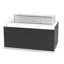 Vitrina calda prezentare INFRICO MB80VAB4, 1044 W, latime 170 cm, temperatura +2ºC/+10ºC