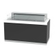 Vitrina calda prezentare INFRICO MB100VAB4, 1044 W, latime 170 cm, temperatura +2ºC/+10ºC
