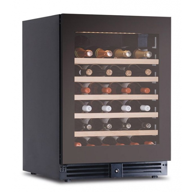 Vitrina de vinuri Klimaitalia CW 51 G1TB, 46 sticle, temperatura +2°C +20°C, argintiu