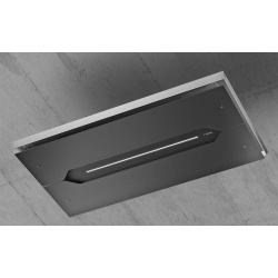 Hota de tavan AIRFORCE F139 F,oțel inoxidabil cu sticlă albă sau neagră