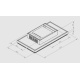 Masa rece ventilata DIAMOND DT131/R2A, 2 usi GN 1/1, 260 L