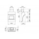 Masa rece ventilata DIAMOND DT131/R2A, 2 usi GN 1/1, 260 L