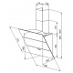 Masa rece ventilata DIAMOND DT131/R2A, 2 usi GN 1/1, 260 L