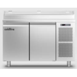 Masa frigorifica COLDLINE TV13/1M-1/6-710 PREP-STATION 1300x700x1005 mm