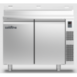 Masa frigorifica COLDLINE TV13/1MR-1/6-760 PREP-STATION 1090x700x1055 mm
