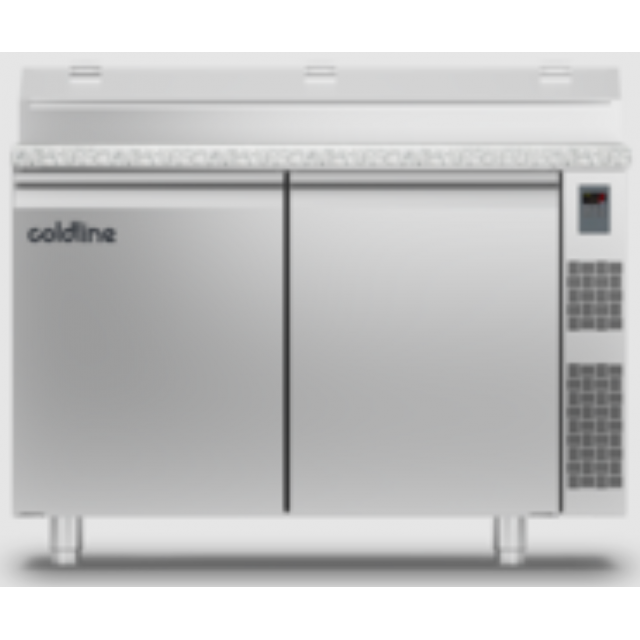 Masa frigorifica COLDLINE TVG13/1MZR-1/6-760 PREP-STATION 1240x800x1055 mm
