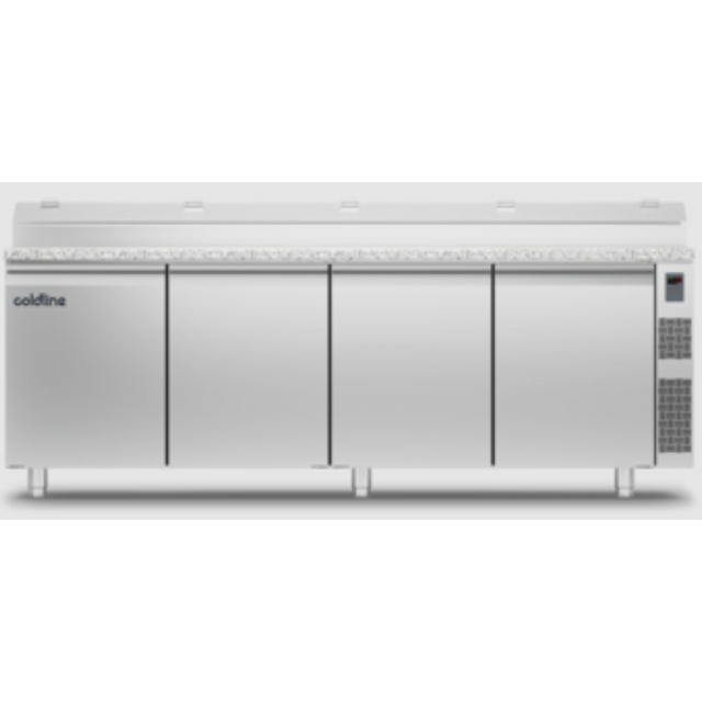 Masa frigorifica COLDLINE TVG21/1MZR-1/6-760 PREP-STATION 2350x800x1055 mm