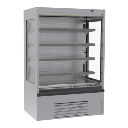 Vitrina frigorifica expunere INFRICO MS9IM1, latime 93.8 cm, capacitate 342 litri, rafturi drepte, -1ºC / +5ºC, inox