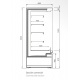 Abatitor Irinox MultiFresh® Next S cu display cu touch, capacitate 25 kg, temperatura +90° +3°C / +90° -18°C, inox