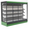 Vitrina frigorifica expunere supermarket INFRICO MN12DGH1, latime 125 cm, rafturi inclinate, -1ºC / +10ºC