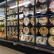 Vitrina frigorifica expunere supermarket INFRICO MN18DGM0, latime 187.5 cm, rafturi drepte, -1ºC / +4ºC, negru