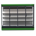 Vitrina frigorifica expunere supermarket INFRICO ML31DG22H1, latime 312.5 cm, rafturi inclinate, -1ºC / +10ºC