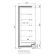 Abatitor Irinox MultiFresh® Next S cu display cu touch, capacitate 25 kg, temperatura +90° +3°C / +90° -18°C, inox
