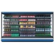 Vitrina frigorifica expunere supermarket INFRICO MX12DGM0, capacitate 933 L, latime 125 cm, rafturi drepte, -1ºC / +4ºC