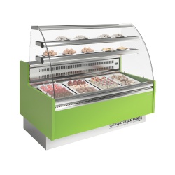 Vitrina frigorifica expunere cofetarie INFRICO VGL 9 C, capacitate 163 Litri, numar usi 1, temperatura +4ºC/+8ºC