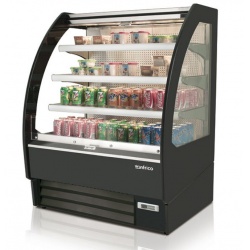 Vitrina frigorifica expunere INFRICO VBR 6 SS, modulara, capacitate 180 Litri, putere 825 W, temperatura +4ºC/+8ºC