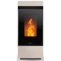 Soba pe peleți KLOVER DAMA MULTI AIR putere 9,60 KW,arzator cu autocuratare