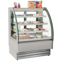 Vitrina calda expunere INFRICO VON 18 HT, putere 1100 W, capacitate 548 Litri, temperatura +55ºC / +65ºC, inox