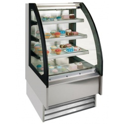 Vitrina frigorifica expunere INFRICO ONIX VON 6 SS, putere 825 W, capacitate 180 Litri, temperatura +4ºC/+8ºC, inox