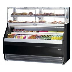 Vitrina frigorifica expunere INFRICO VCO 9, putere 1015 W, capacitate 214 Litri, temperatura +2ºC/+5ºC, inox