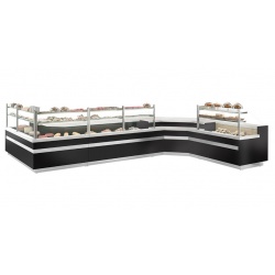Vitrina frigorifica expunere INFRICO MAGNUS VMG 90 AA R, sectiune modulara, putere 988 W, control digital, temperatura +4ºC/+8ºC