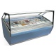 Vitrina frigorifica gelaterie INFRICO CORAL VCB12H, plug in, putere 1250 W, capacitate 14 cuve, temperatura -15ºC/+18ºC