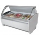 Vitrina frigorifica gelaterie INFRICO ARIES VAR 12H, putere 1250 W, capacitate 14 cuve, temperatura -15ºC/+18ºC