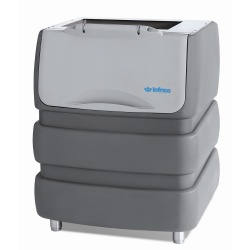 Abatitor Irinox MultiFresh® Next S cu display cu touch, capacitate 25 kg, temperatura +90° +3°C / +90° -18°C, inox