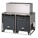 Abatitor Irinox MultiFresh® Next S cu display cu touch, capacitate 25 kg, temperatura +90° +3°C / +90° -18°C, inox