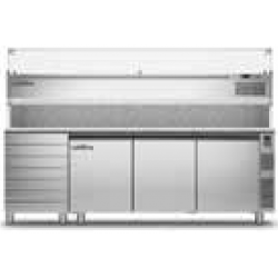 Masa frigorifica COLDLINE TZ17/1MRC-710 Pizza 2350x800x1525 mm