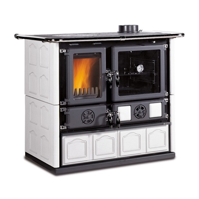 Masina de gatit pe lemne LaNORDICA Extraflame ROSA1 4.0 - MAIOLICA 8,4 kW putere termică nominală