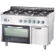 Masina de gatit 6 focuri si și cuptor gaz static STALGAST 9711110 1200x700x850 mm Masina de gatit 6 focuri si și cuptor gaz static STALGAST 9711110 1200x700x850 mm