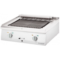 Grătar electric dublu cu gatire pe abur STALGAST 9733000 800x700x250 mm