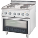 Mașină de gătit electrică 4 plite si cuptor electric static STALGAST 9716000 800x700x850 mm
