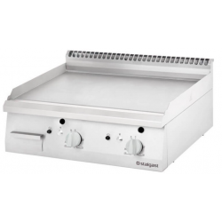 Masina de gatit grătar pe gaz dublu neted STALGAST 9731110 800x700x250 mm