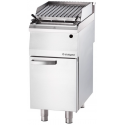 Gratar pe gaz cu roca vulcanica STALGAST 9732010 400x700x850 mm