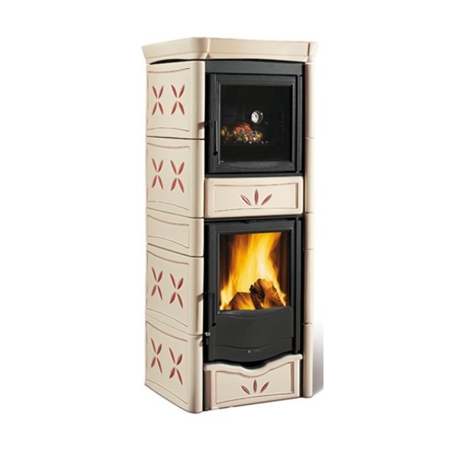 Soba pe lemne LaNORDICA Extraflame NICOLETTA FORNO EVO 9,1 kW putere termică nominală