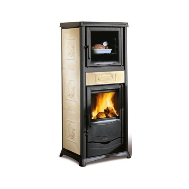 Soba pe lemne LaNORDICA Extraflame ROSSELLA PLUS FORNO EVO 9,1 kW putere termică nominală
